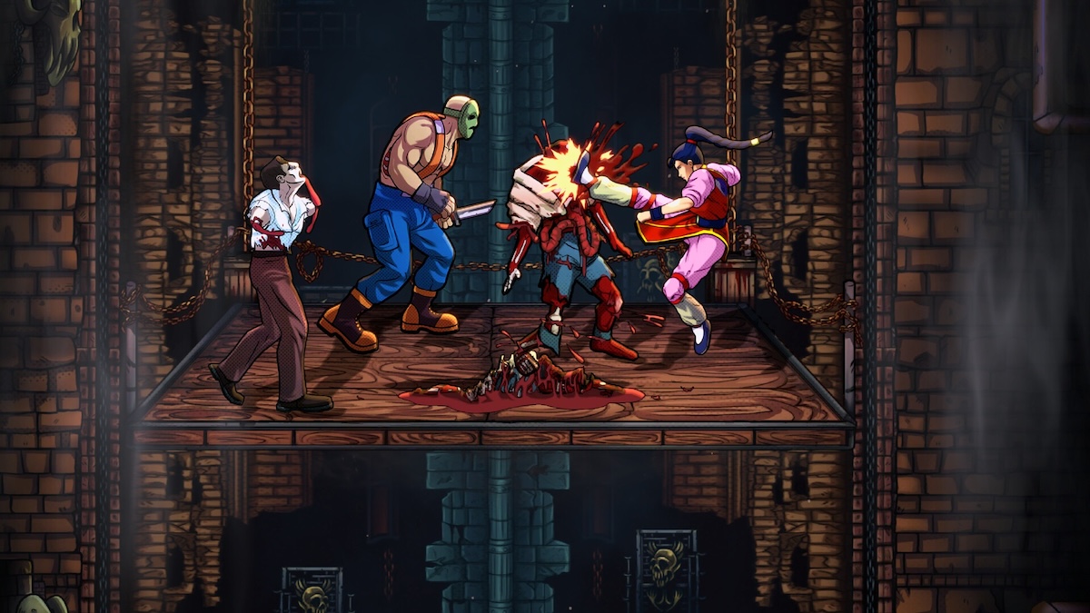 Remake of horror-themed beat 'em up Night Slashers reveals platforms