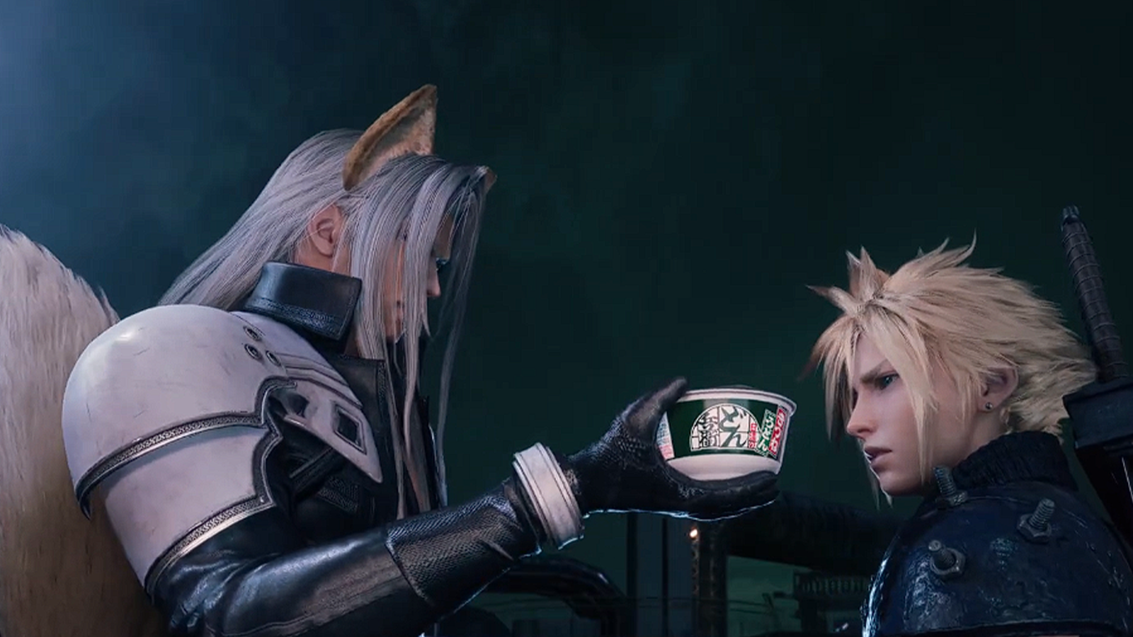 Before FF7 Rebirth arrives, Sephiroth would like to offer you some Donbei Udon
