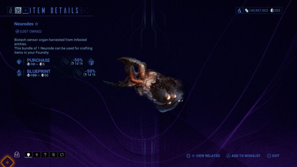 How to get Neurodes in Warframe