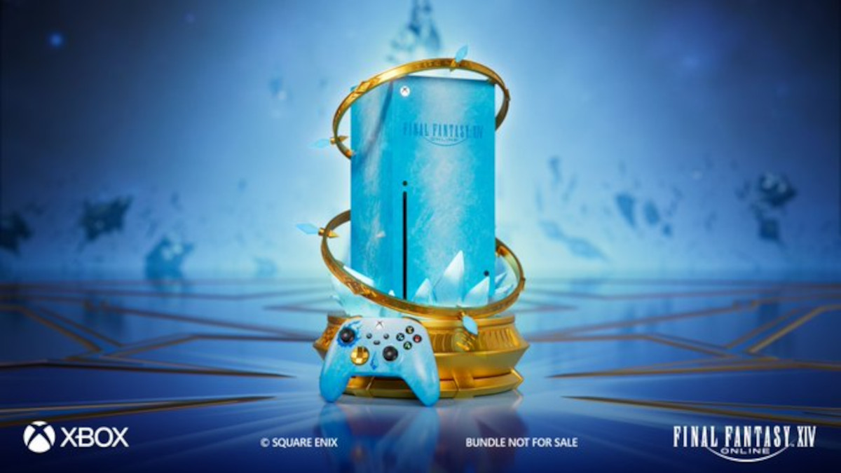 This Final Fantasy XIV sweepstakes Xbox looks like a real-life Aetheryte