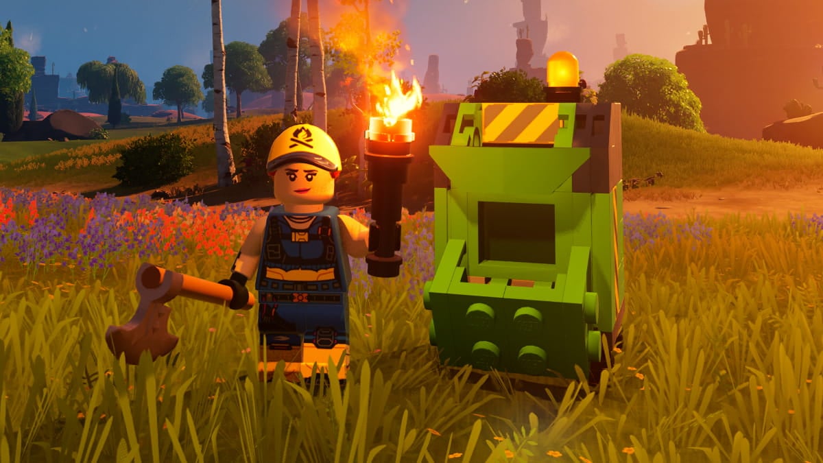 How to build a Compost Bin in LEGO Fortnite