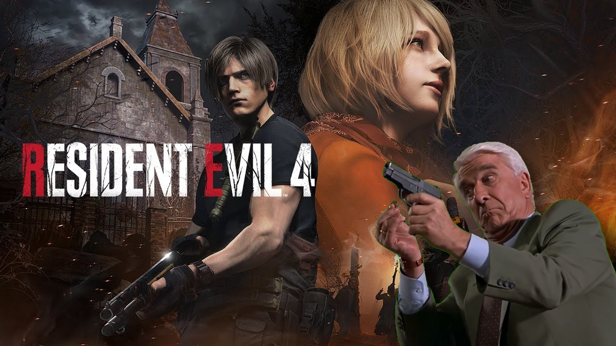 You haven't lived until you've seen Leslie Nielsen in Resident Evil 4
