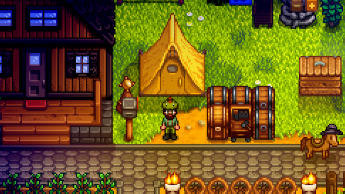 How to get a Tent Kit in Stardew Valley 1.6