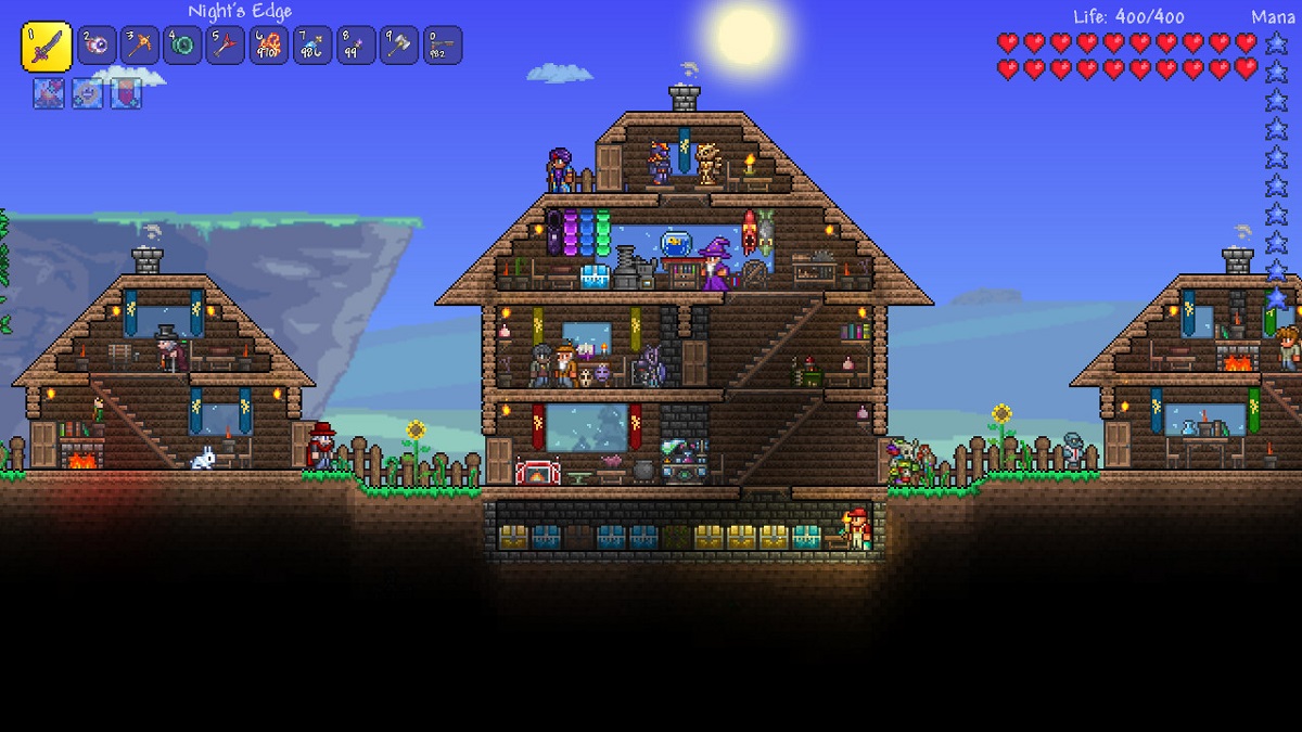 How to make a bed in Terraria and set a spawn point