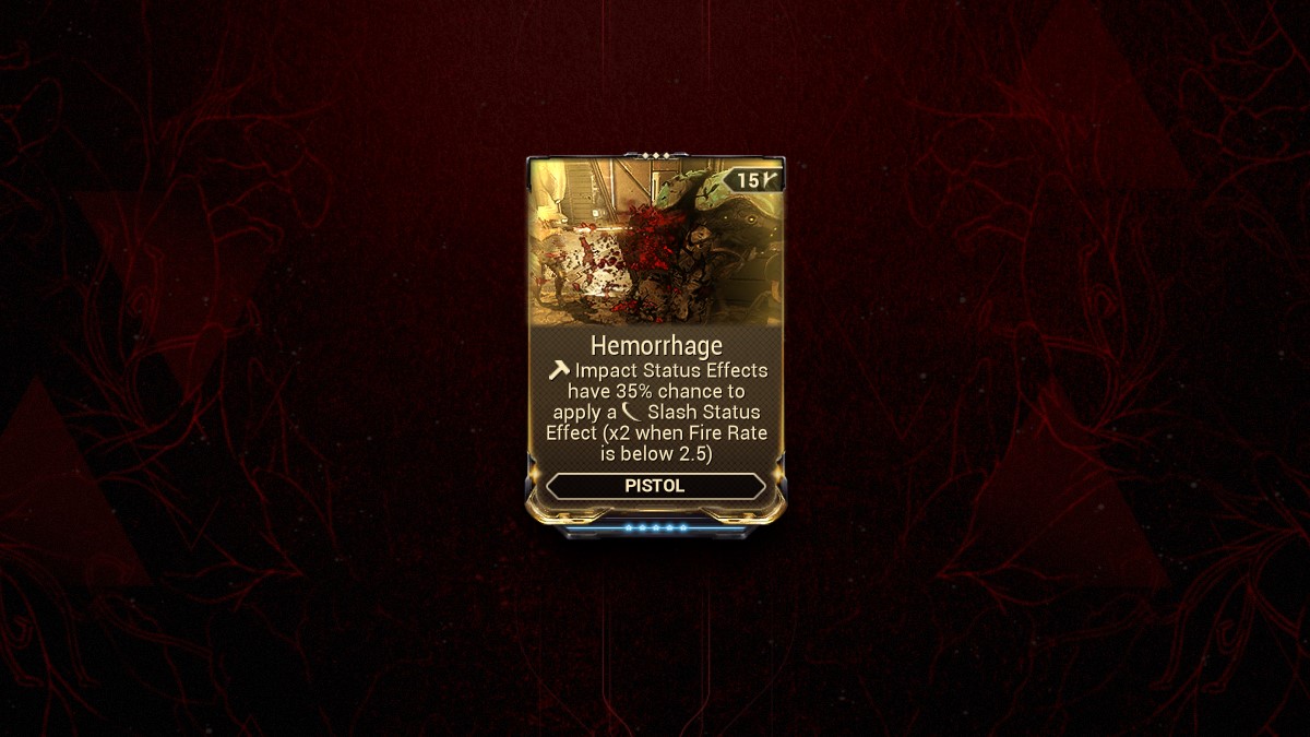 How to get the Hemorrhage mod in Warframe