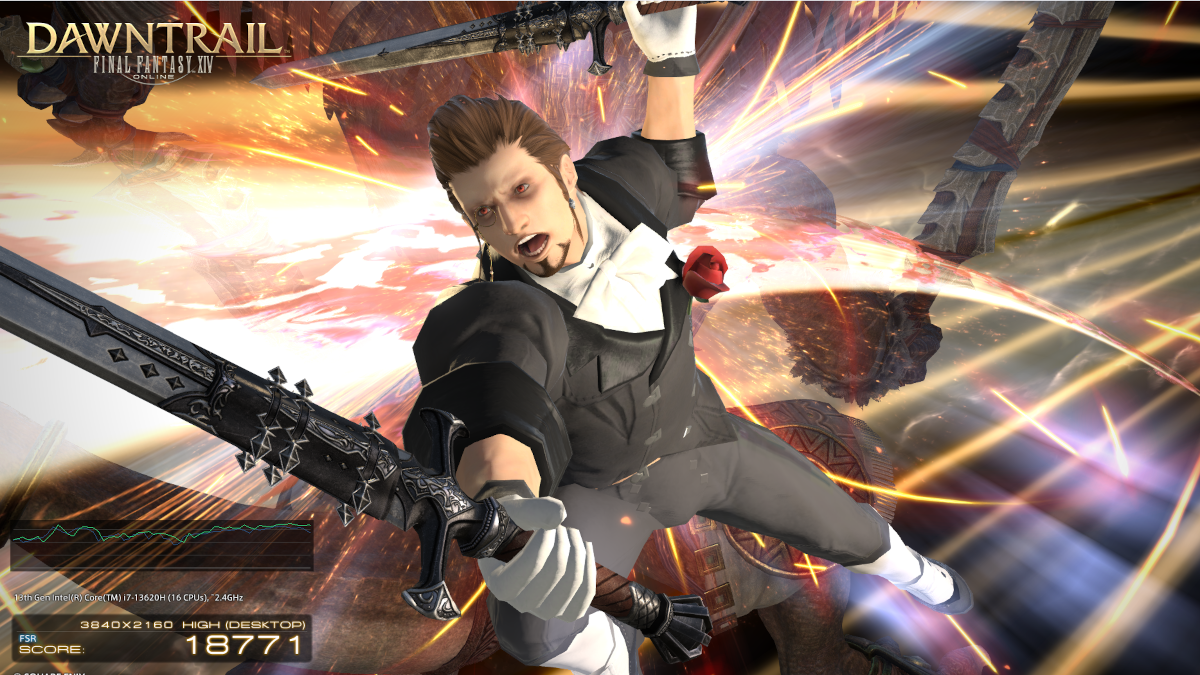 FFXIV Dawntrail benchmark hides a secret easter egg around a beloved inspector