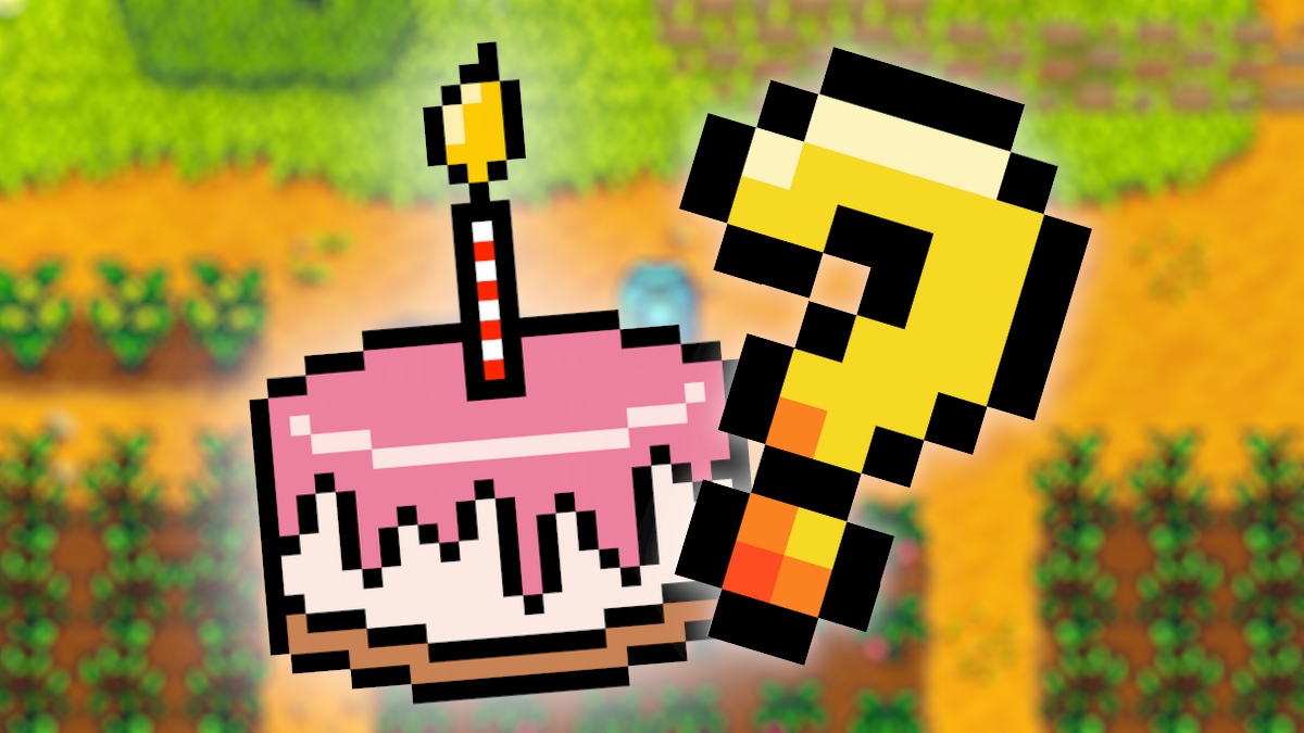 Stardew Valley birthday calendar and every villagers loved gifts