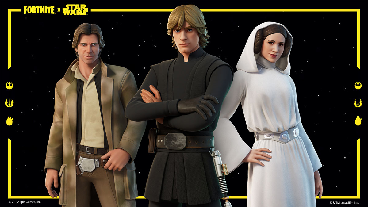 Fortnite fans are convinced next Star Wars crossover is Han Solo-themed