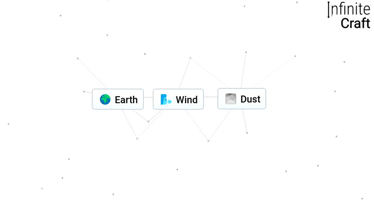 How to make dust in Infinite Craft