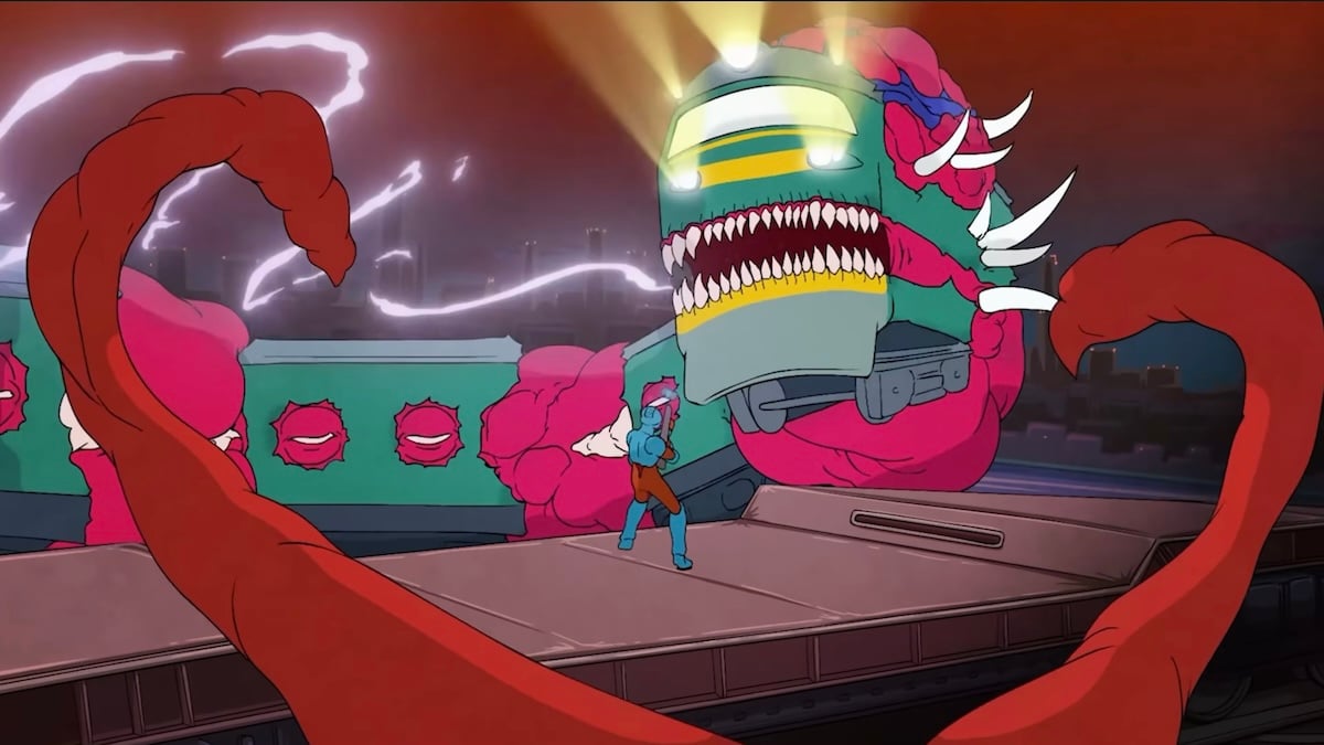 Iron Meat is a gorehound Contra riff from an alternate timeline
