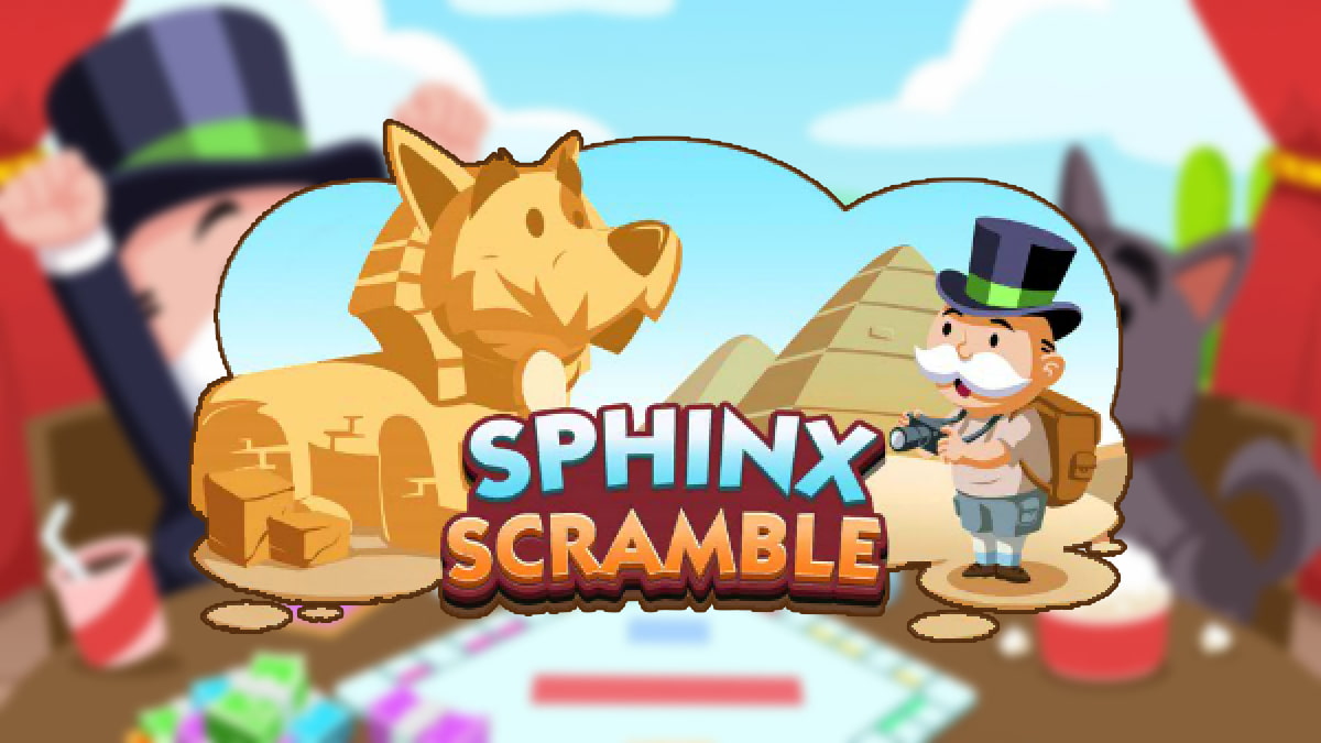 Monopoly GO: All Sphinx Scramble rewards and milestones