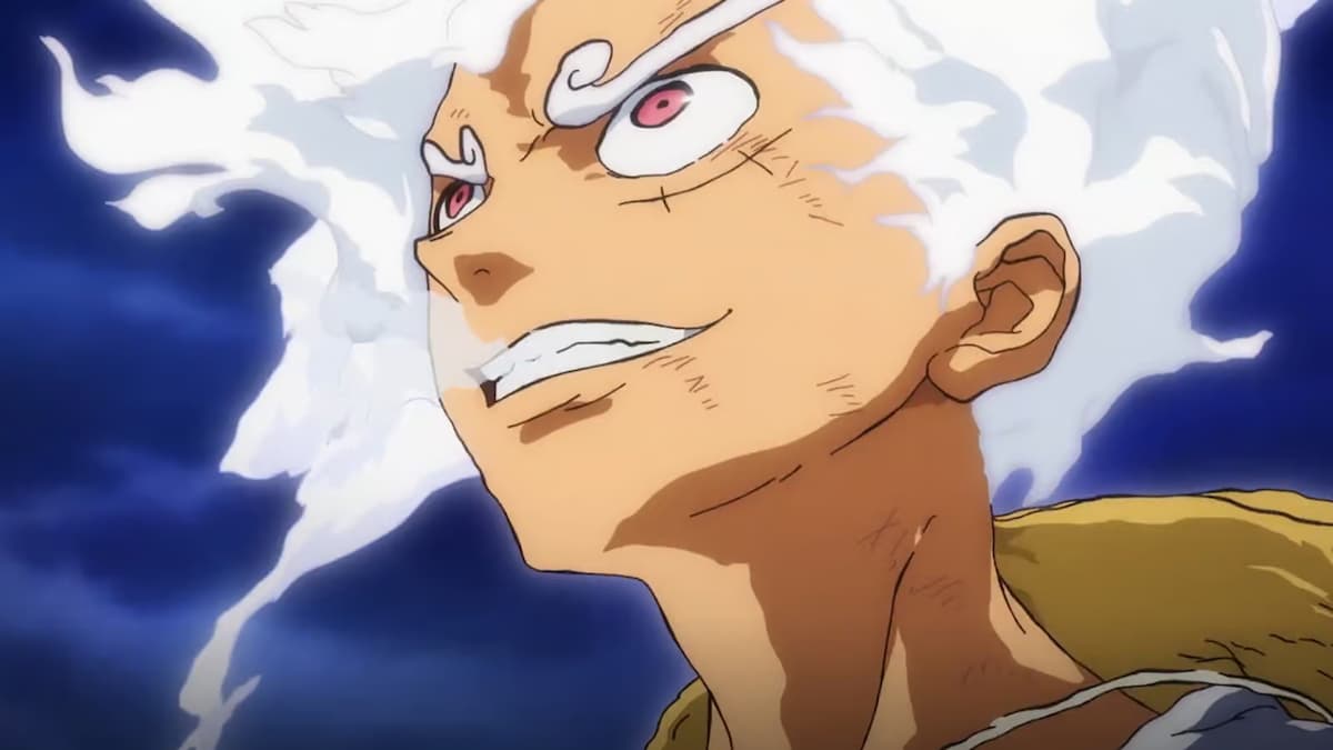 Luffy's evolution from a weak child to a god in One Piece