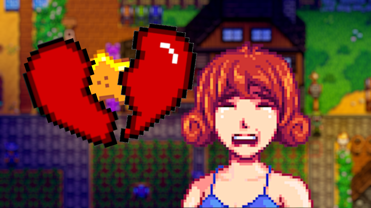 Stardew Valley player is divorcing Penny over a disastrously expensive bedroom makeover