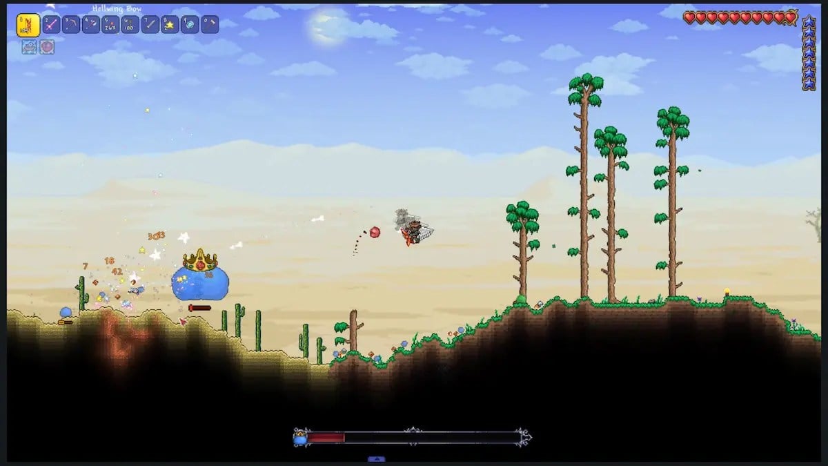How to get wings in Terraria