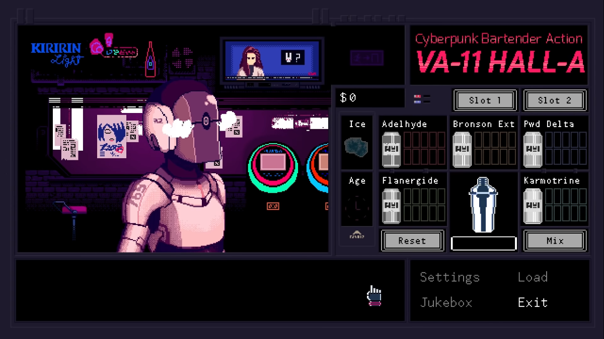 Cyberpunk Red gets a tabletop crossover with bartending sim VA-11 HALL-A