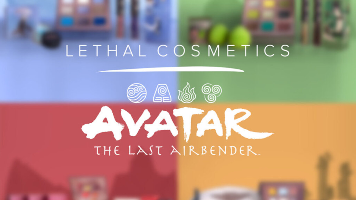 Avatar: The Last Airbender is collaborating with Lethal Cosmetics and my wallet is crying