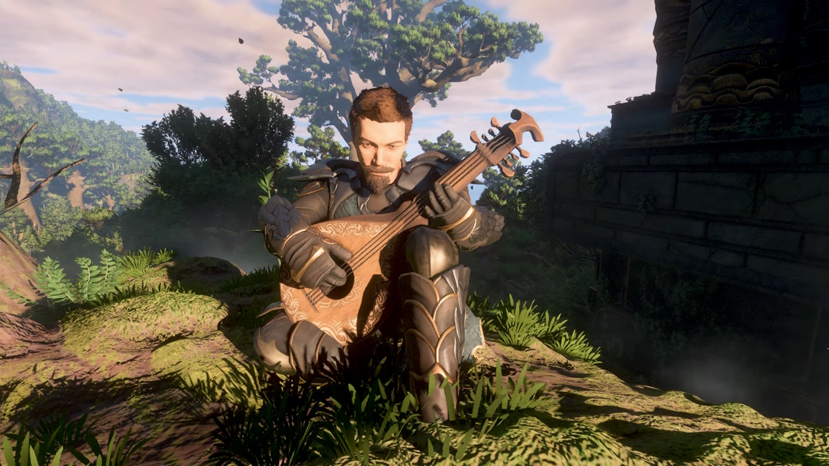 Enshrouded - Melodies of the Mire update lets you travel the world in a band of bards