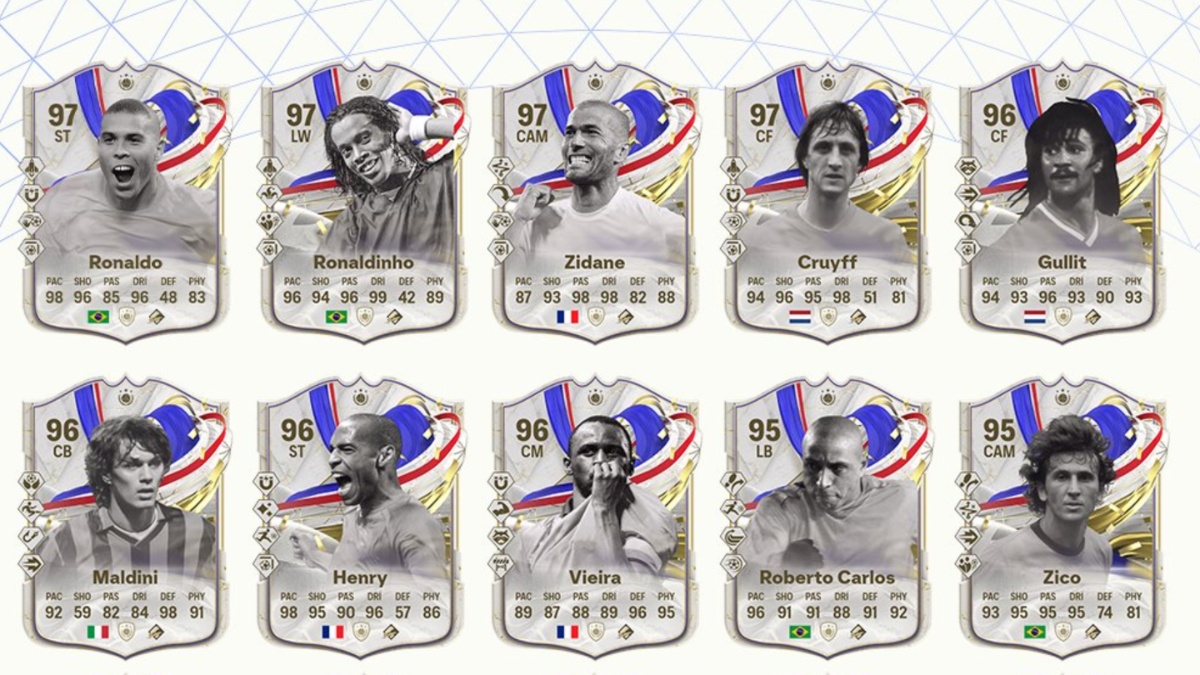 EA FC 24: All Greats of the Game Team 2 Upgrade SBC rewards