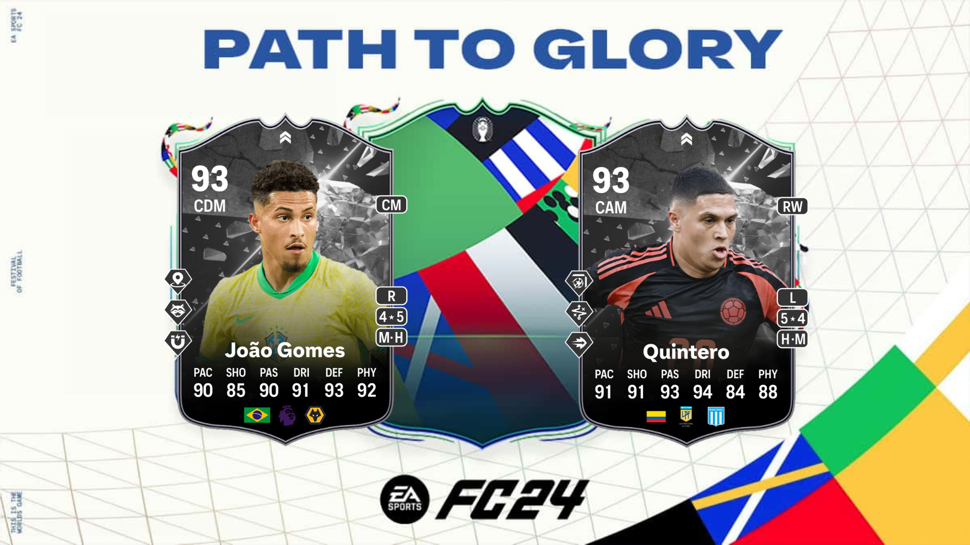 EA FC 24: How to complete Joao Gomes and Juan Fernando Quintero Showdown SBC