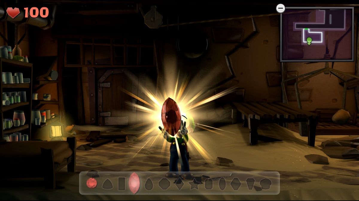 Luigi's Mansion 2 all 13 Old Clockworks gem locations