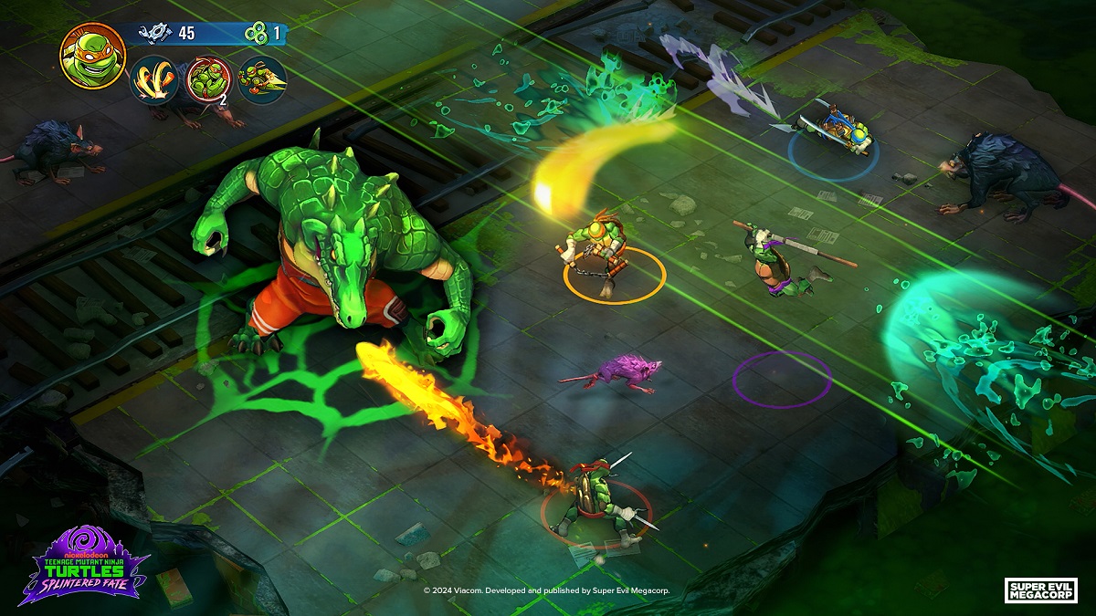 Teenage Mutant Ninja Turtles: Splintered Fate roguelite hits Switch on July 17