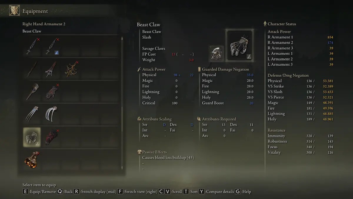 How to get and use the Beast Claw in Elden Ring