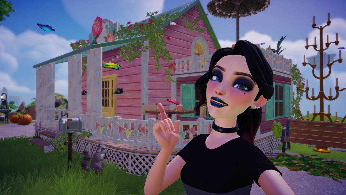 Everything included in the Island Getaway House Bundle in Disney Dreamlight Valley