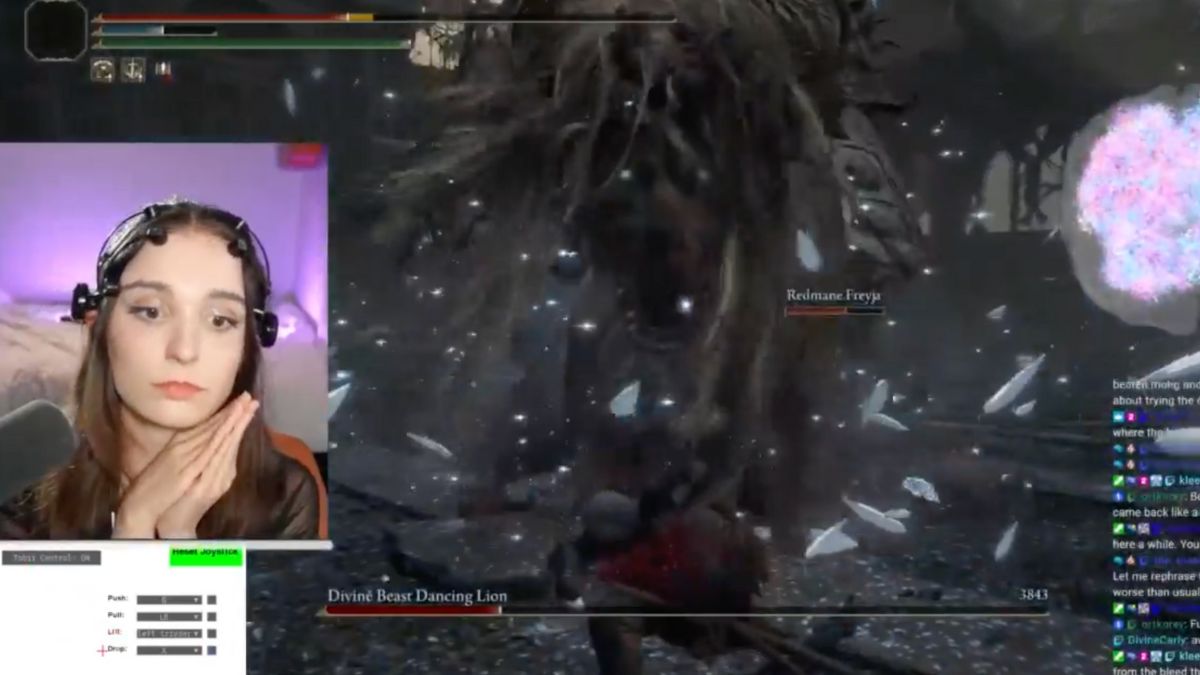 Streamer uses just her mind to beat Shadow of the Erdtree's Dancing Lion and Rellana bosses
