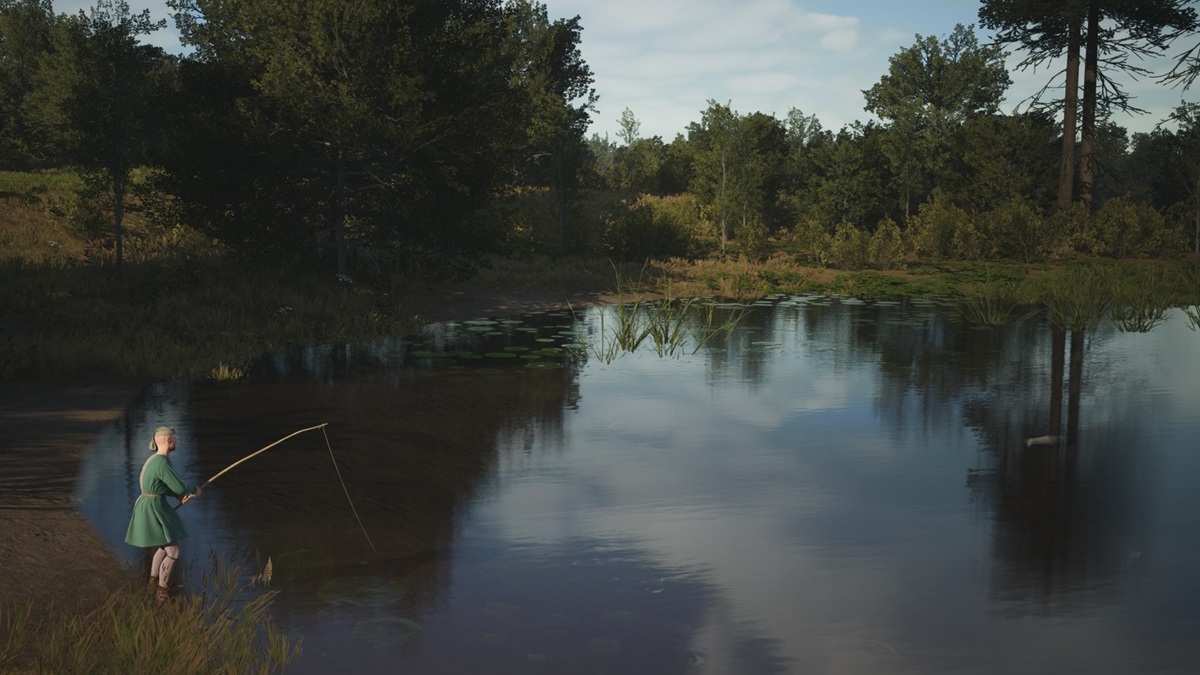 Check out this Manor Lords patch preview, featuring fishing pond additions
