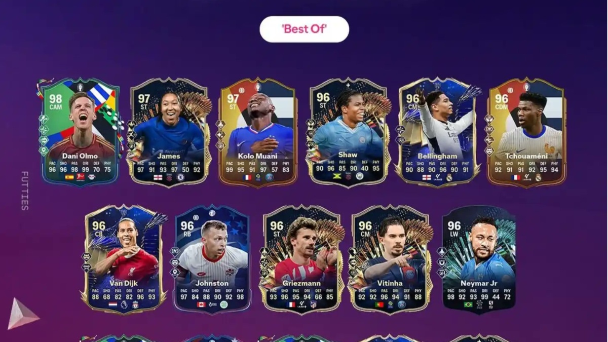 All EA FC 24 FUTTIES Best of Re-Release Batch 2 players