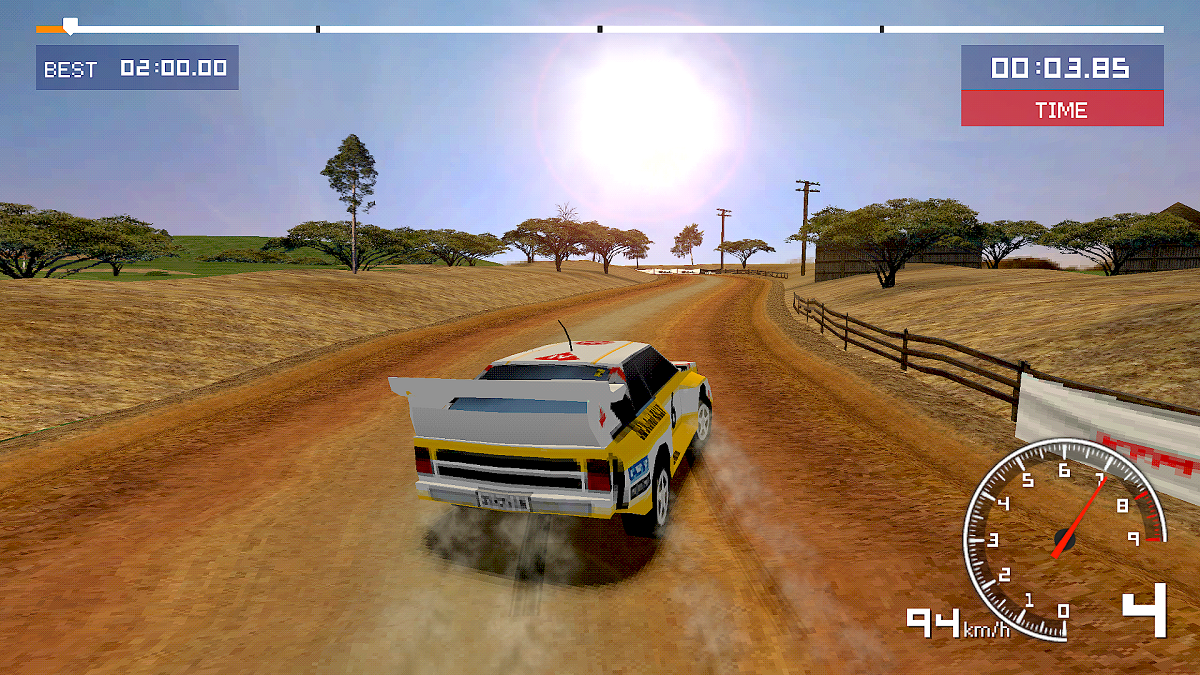 Old School Rally brings the polygons to Early Access on July 19
