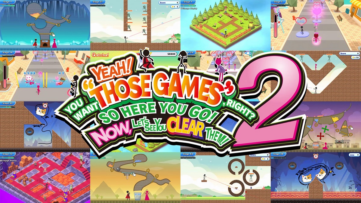 Yeah! You Want “Those Games,” Right? So Here You Go! Now, Let's See You Clear Them! 2 extends the tremendous title by two character spaces