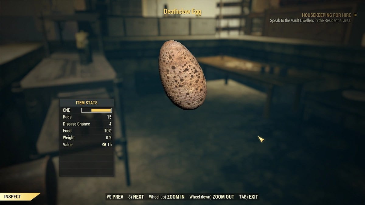 Where to find Deathclaw Eggs in Fallout 76