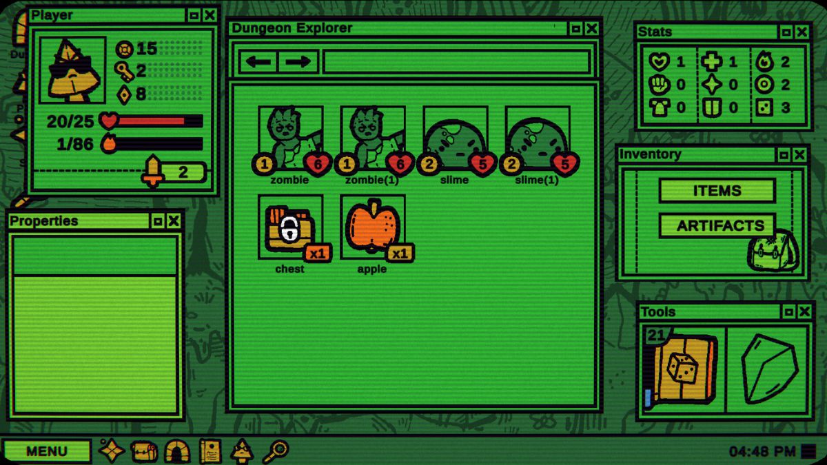 Folder Dungeon is an OS-themed roguelike dungeon crawler that's just as mad as it sounds