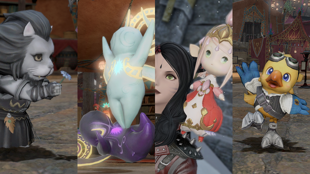 10 of the best minion interactions in Final Fantasy XIV