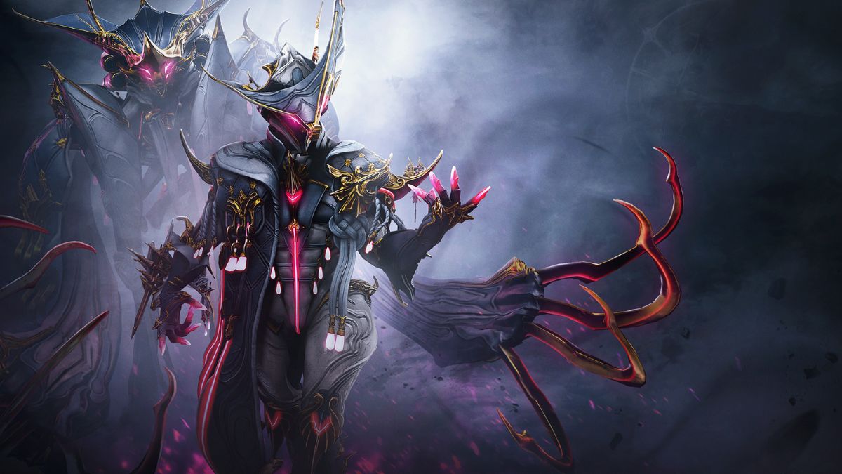 Sevagoth Prime descends on Warframe alongside The Lotus Eaters