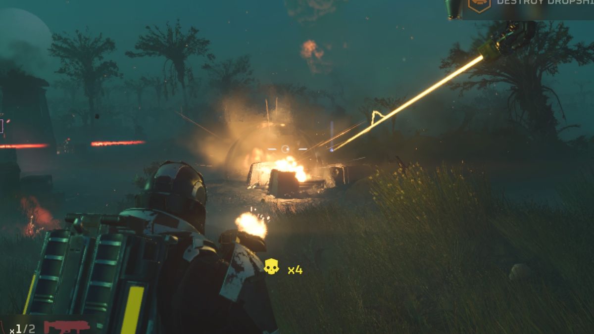 How to use the Grenade Launcher in Helldivers 2 to maximize kills