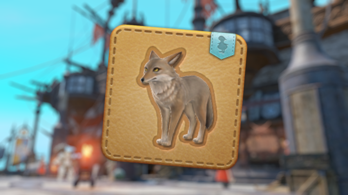 How to get the Squeak the Coyote minion in FFXIV Dawntrail