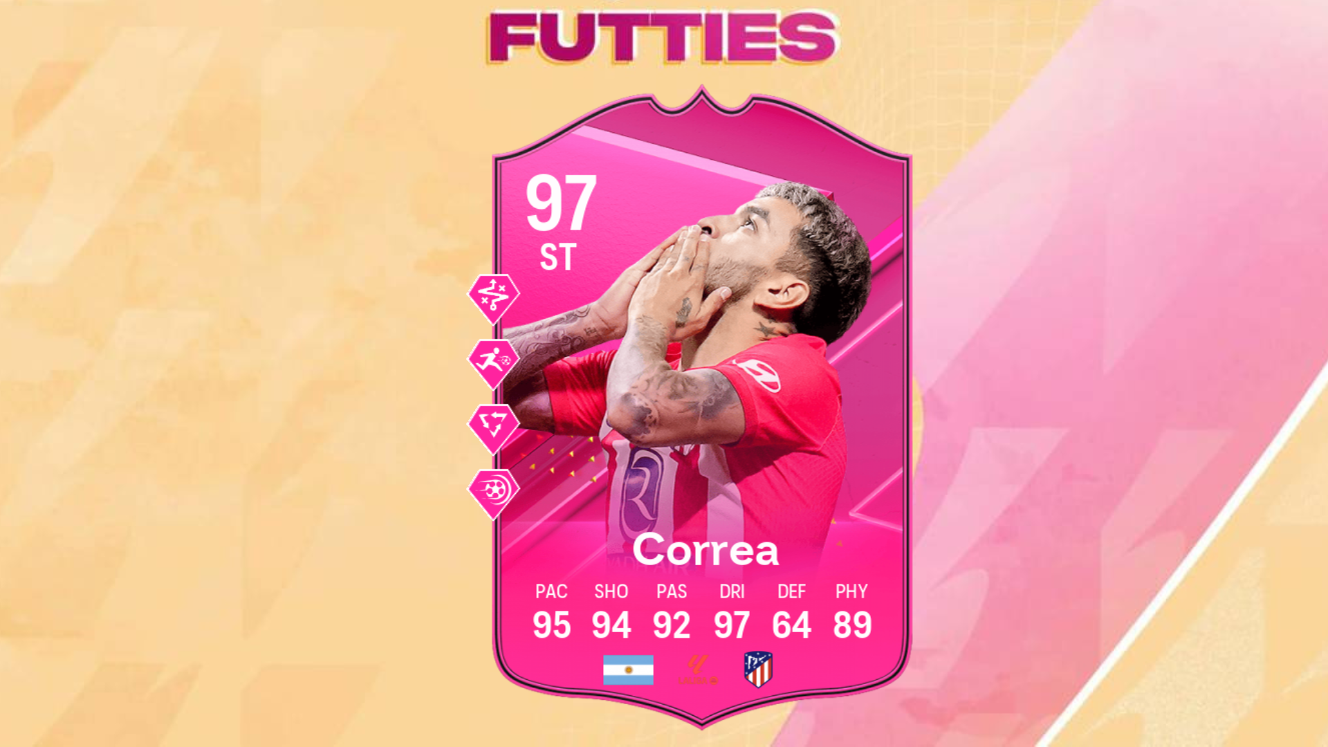 EA FC 24: How to get Angel Correa FUTTIES card for free