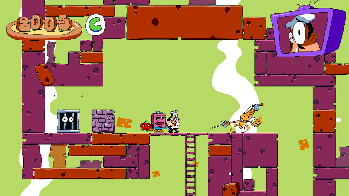 Popular platformer Pizza Tower is rolling onto the Switch...today!