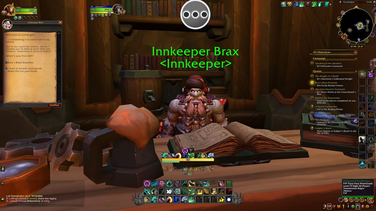 Where to find Brax's Brass Knuckles in WoW: The War Within