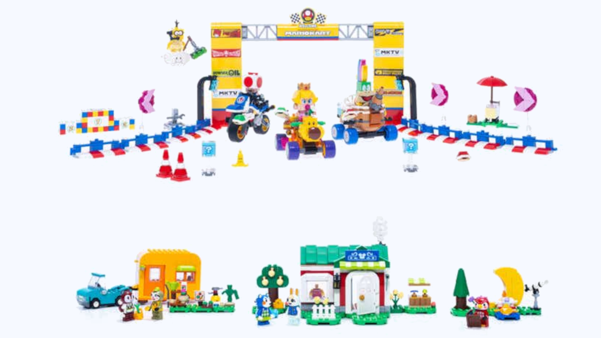 New LEGO Mario Kart and Animal Crossing sets coming in January
