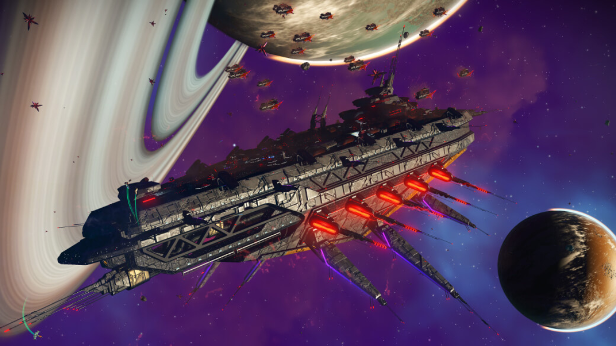 How to get a freighter in No Man's Sky