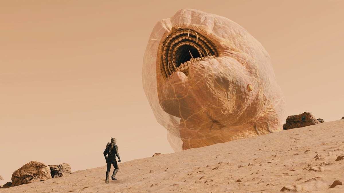Starfield's WIP Dune planet-conversion mod is adding Sandworms