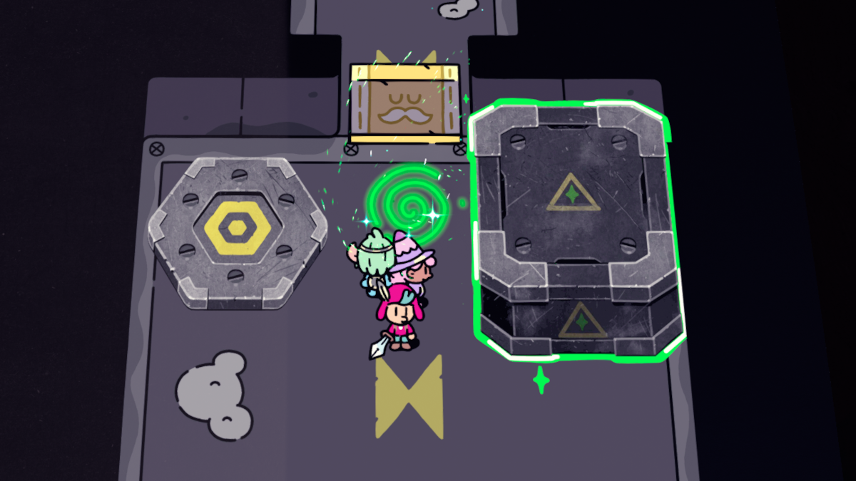 How to solve the switch puzzle in Chapter 9 of The Plucky Squire