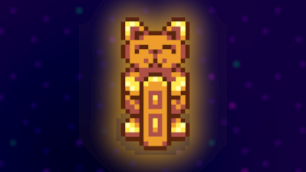 How to get a Statue of Endless Fortune in Stardew Valley
