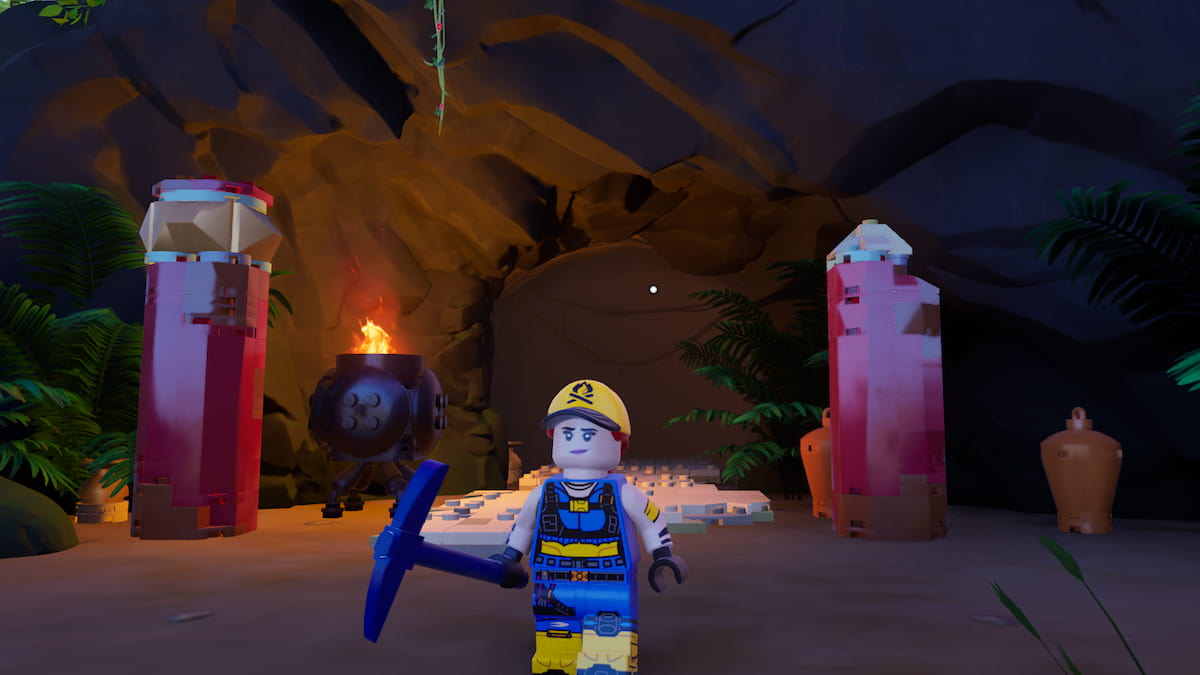 How to find caves in LEGO Fortnite Lost Isles