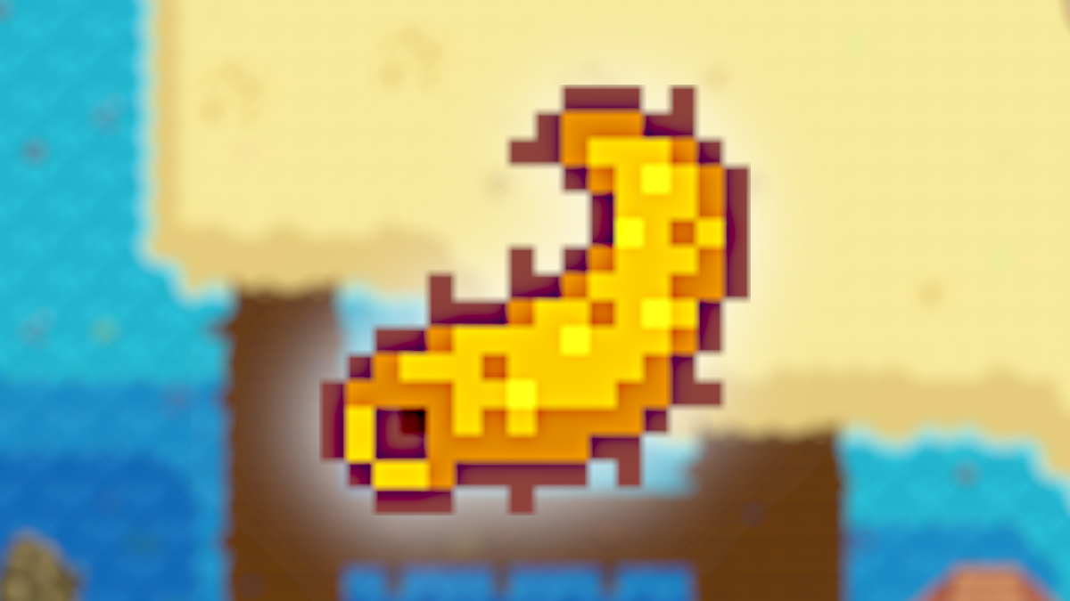 How to get a Sea Cucumber in Stardew Valley