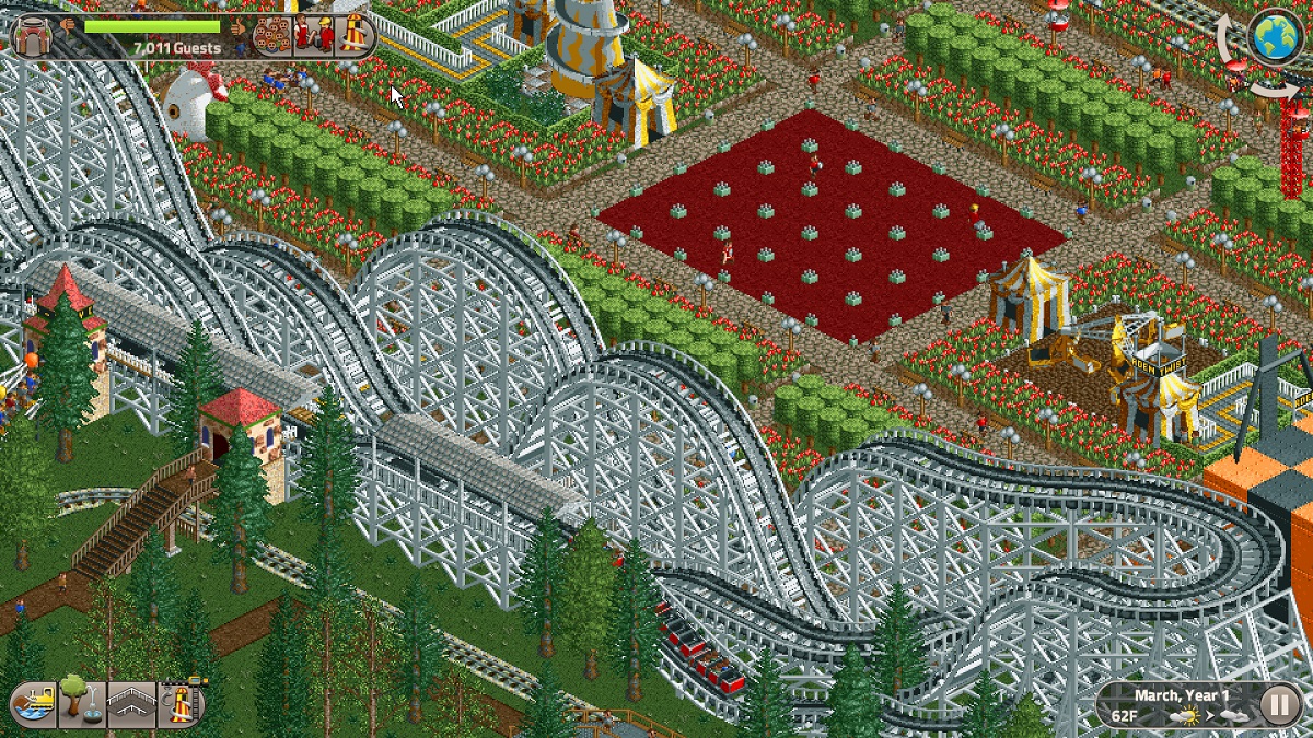 RollerCoaster Tycoon Classic is coming to Nintendo Switch in December