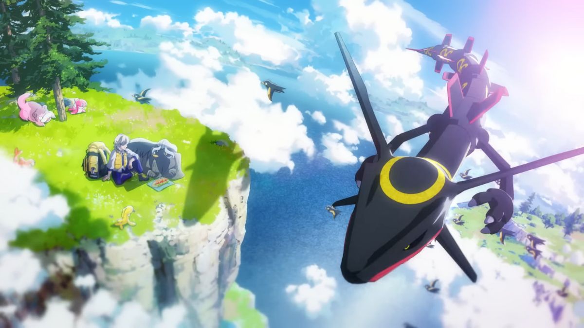 Shiny Rayquaza is the star of the next Tera Raid in Pokémon Scarlet and Violet